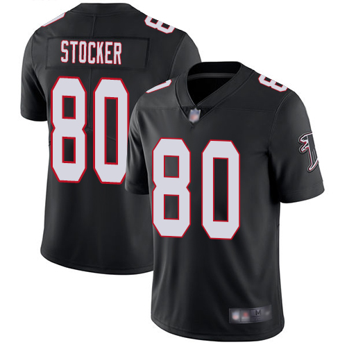 Atlanta Falcons Limited Black Men Luke Stocker Alternate Jersey NFL Football #80 Vapor Untouchable->atlanta falcons->NFL Jersey